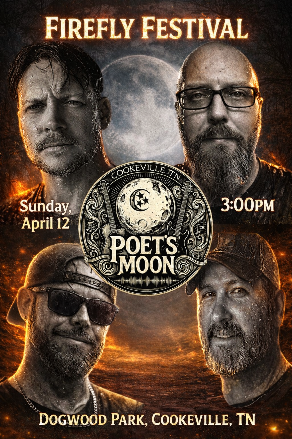 Poets Moon band members